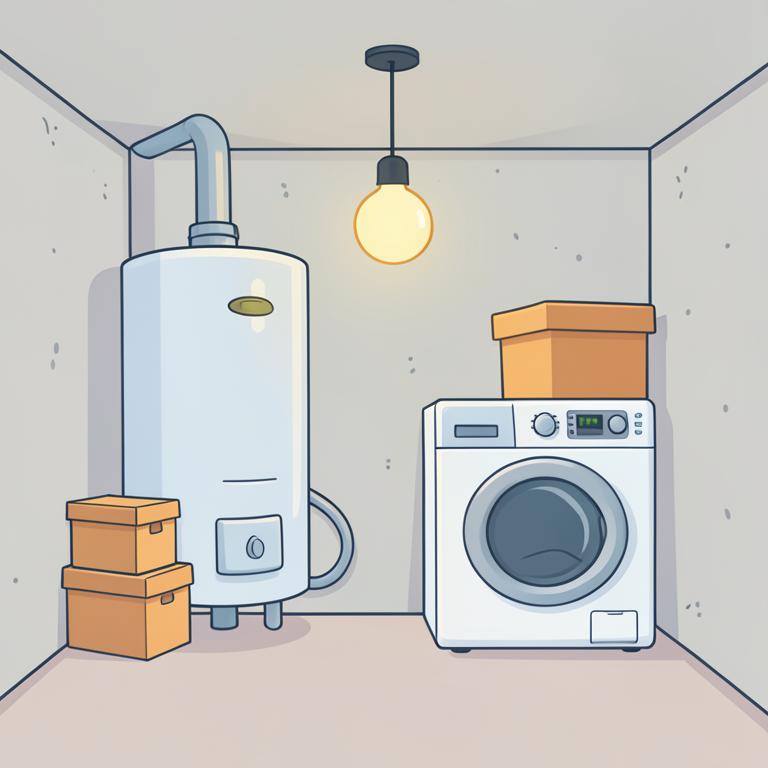 Cellar cartoon illustration